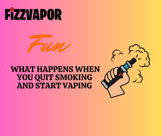 From Smoking to Vaping: What Happens When You Quit Smoking and Start Vaping?