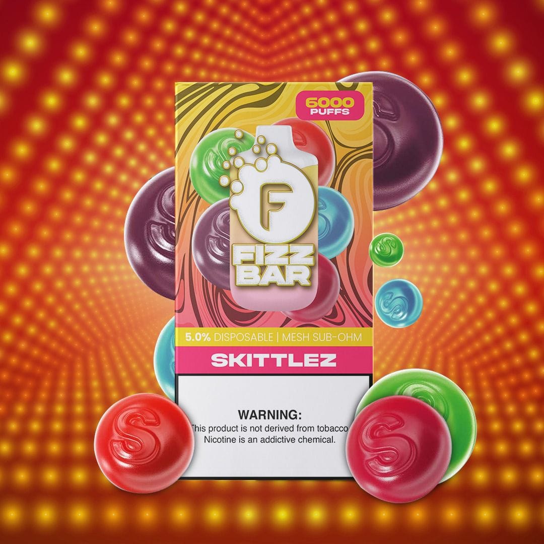 FIZZ Bars - Skittlez (Rainbow Candy)