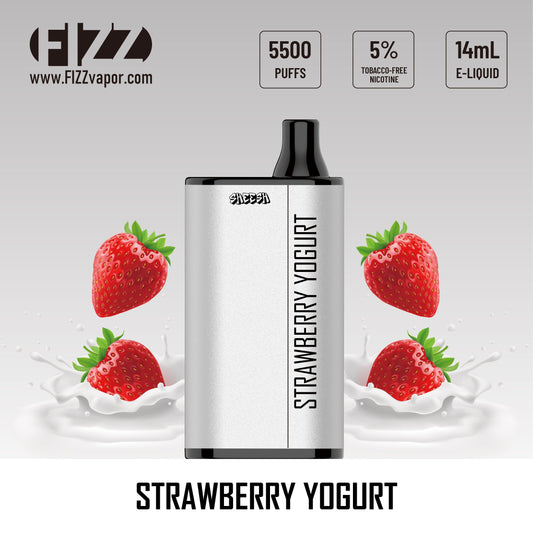 Buy Sheesh Strawberry Yogurt Hookah Flavor - Fizz Vapor