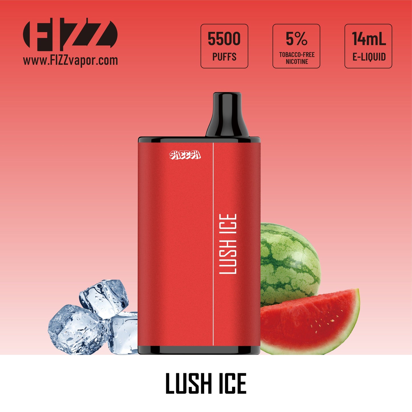 Lush Ice Vape Disposable Device | Fizz vapor