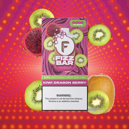 FIZZ Bars - Kiwi Dragon Berry