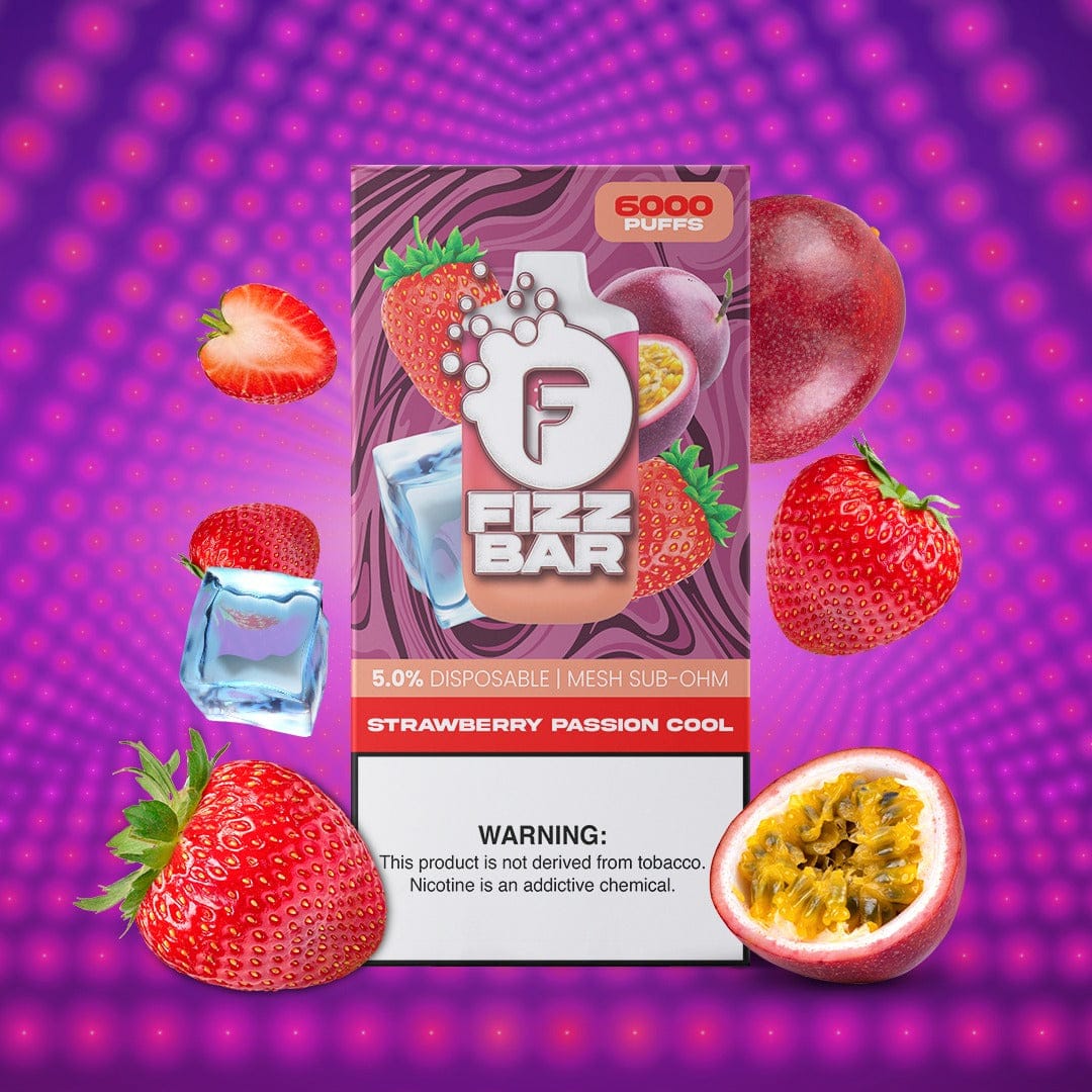 FIZZ Bars - Strawberry Passion Cool
