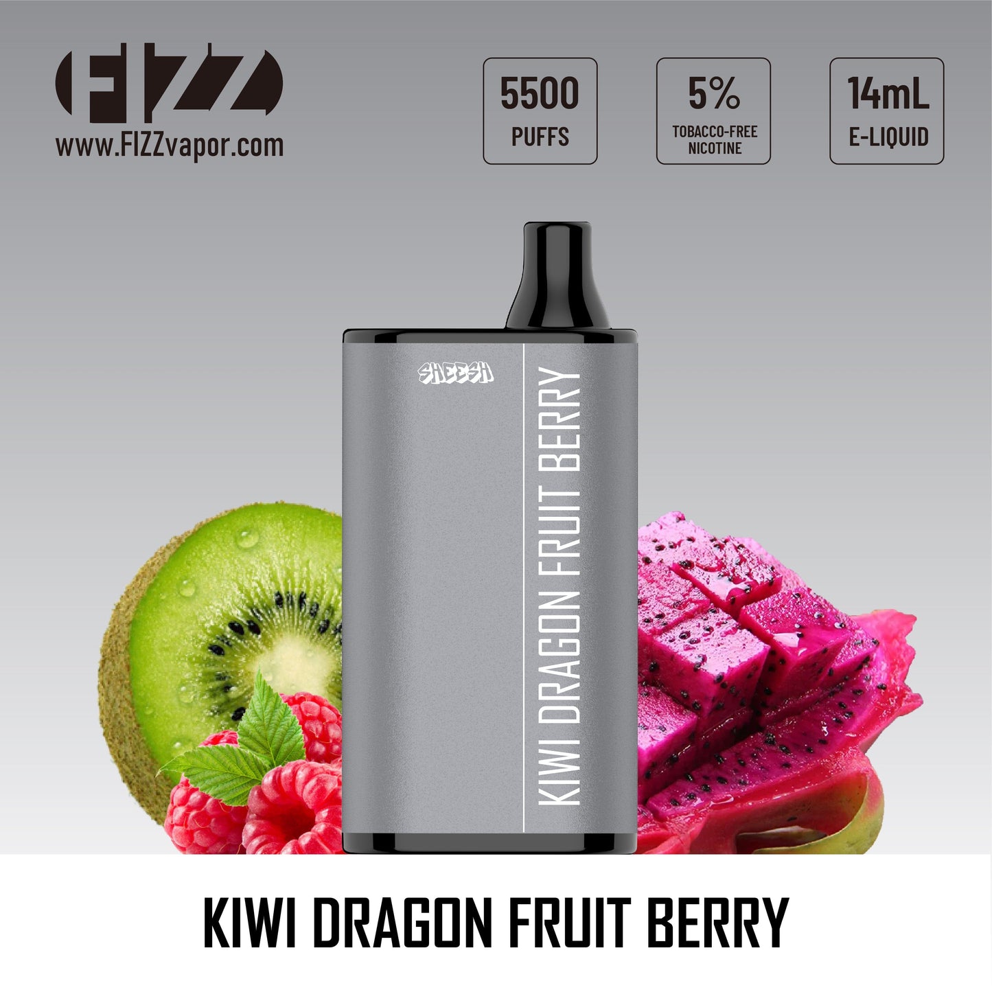 Sheesh - Kiwi Dragon Fruit Berry