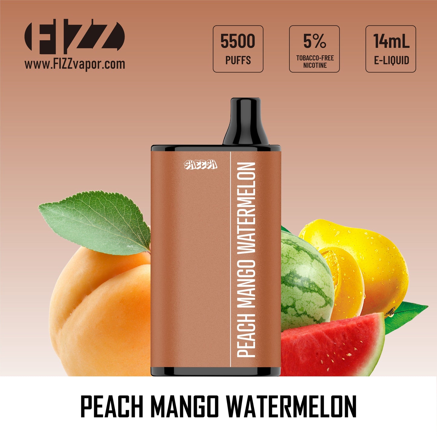 Sheesh - Peach Mango Watermelon